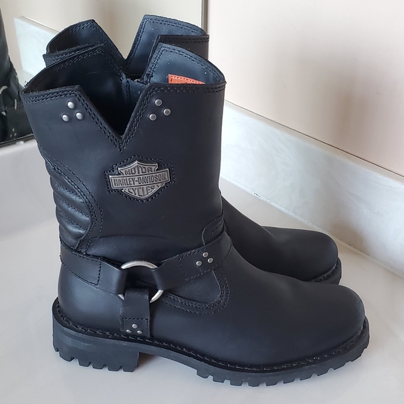 NWOT Harley-Davidson Motorcycle Boots - Picture 4 of 15
